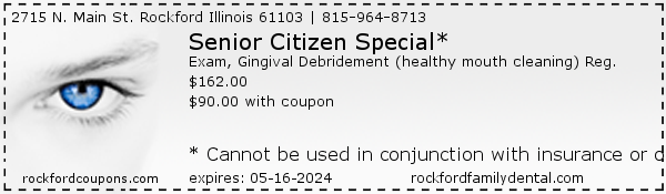 Senior Citizen Special*