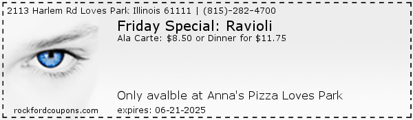 Friday Special: Ravioli