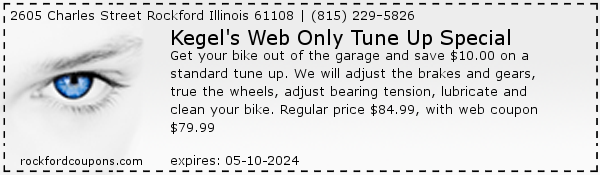 Kegels Web Only Tune Up Special