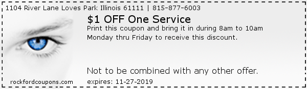 $1 OFF One Service