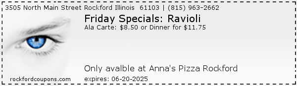 Friday Specials: Ravioli