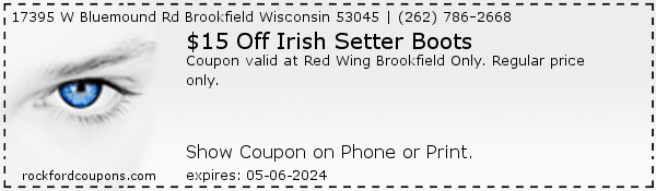 $15 Off Irish Setter Boots 