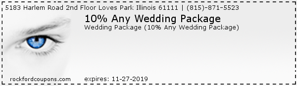 10% Any Wedding Package