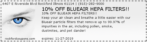 10% OFF BLUEAIR HEPA FILTERS!!