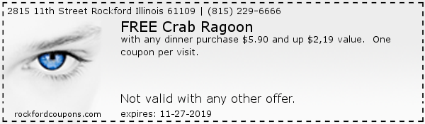 FREE Crab Ragoon